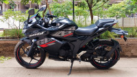 Black Suzuki Gixxer SF BS6
