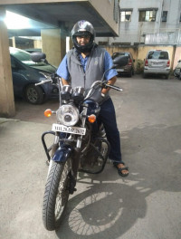 Marine Blue Royal Enfield Thunderbird 350