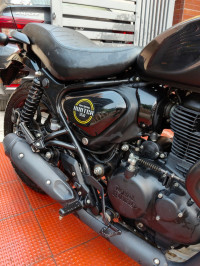 Black Royal Enfield Hunter 350 Metro