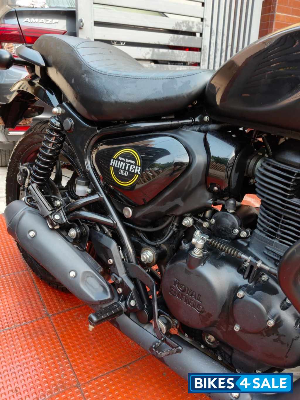 Black Royal Enfield Hunter 350 Metro Black Royal Enfield Hunter 350 Metro