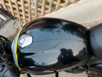 Black Royal Enfield Hunter 350 Metro