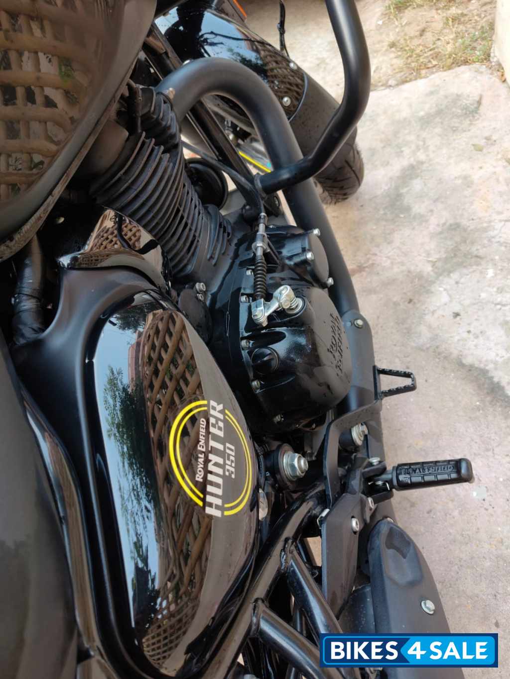 Black Royal Enfield Hunter 350 Metro Black Royal Enfield Hunter 350 Metro
