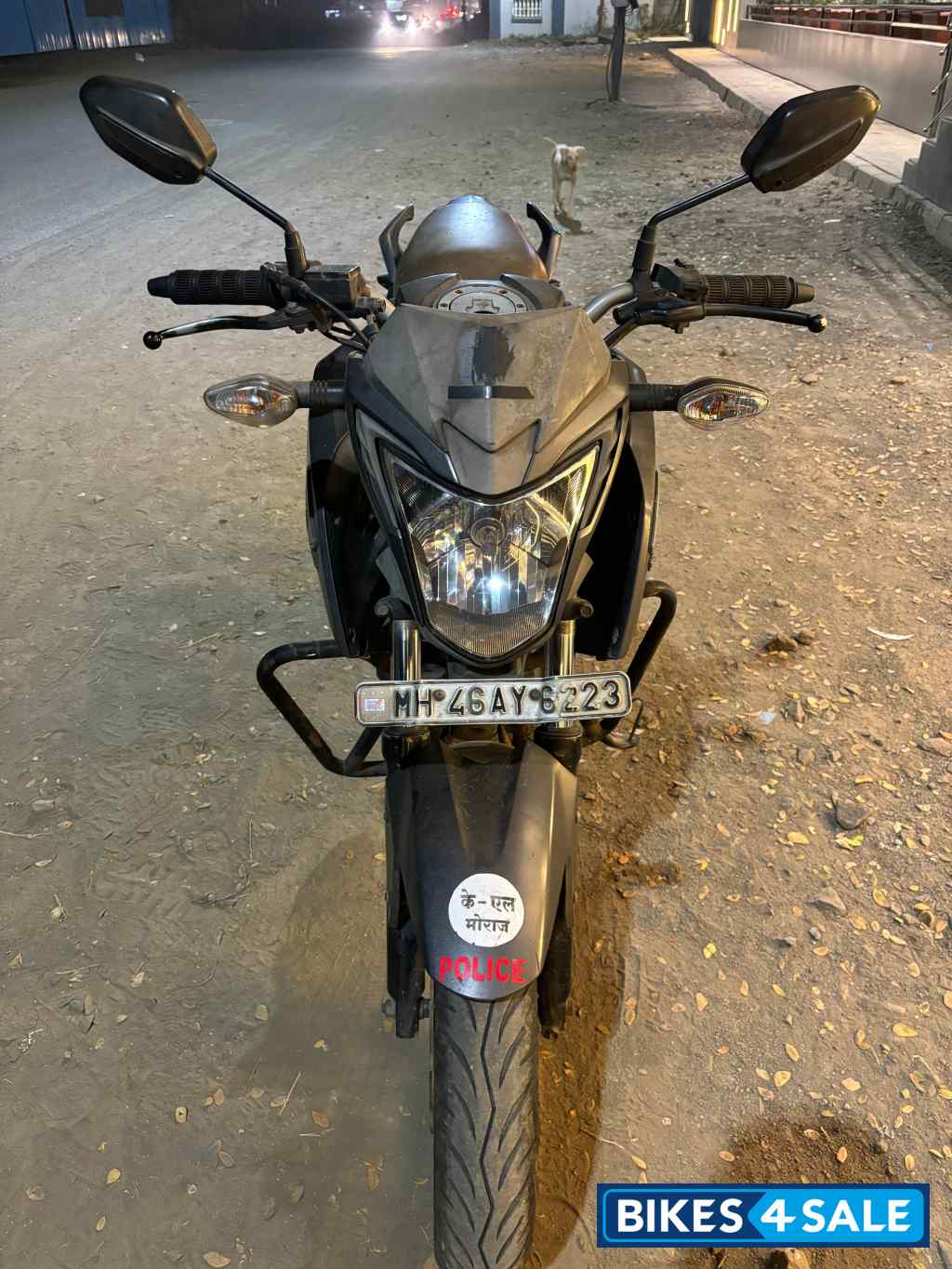 Matt Black Grey Honda CB Hornet 160R