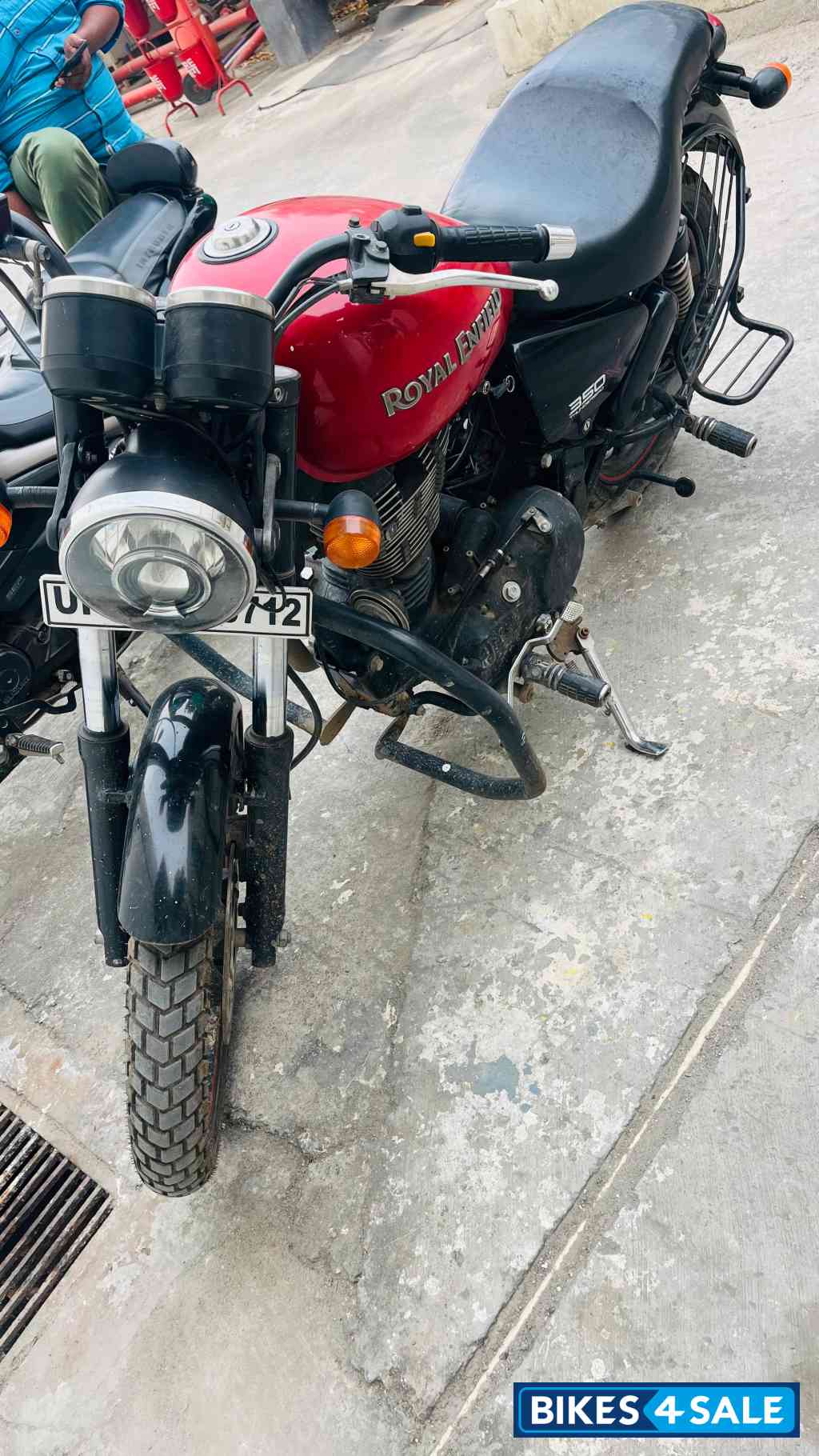 Red Black Royal Enfield Thunderbird X 350