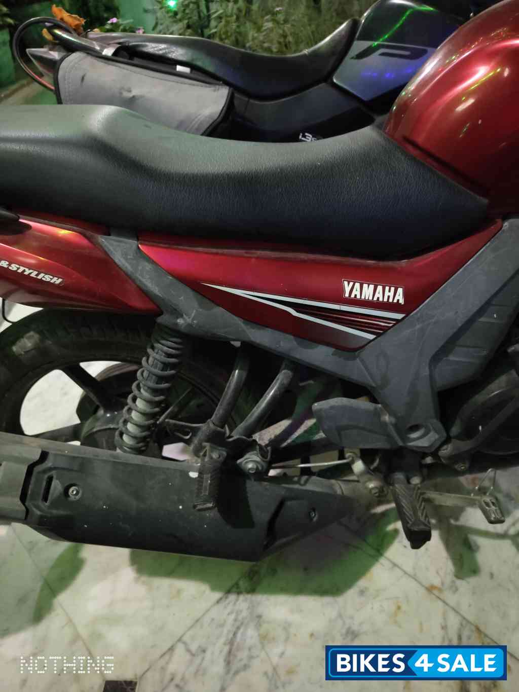 Red Yamaha SZ-RR