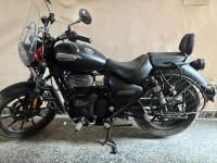 Matt Black Royal Enfield Meteor 350 Stellar