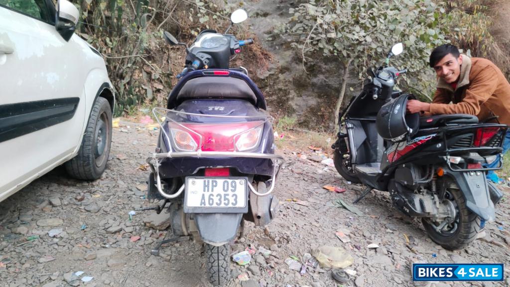 Blue TVS Jupiter 125 SmartXonnect