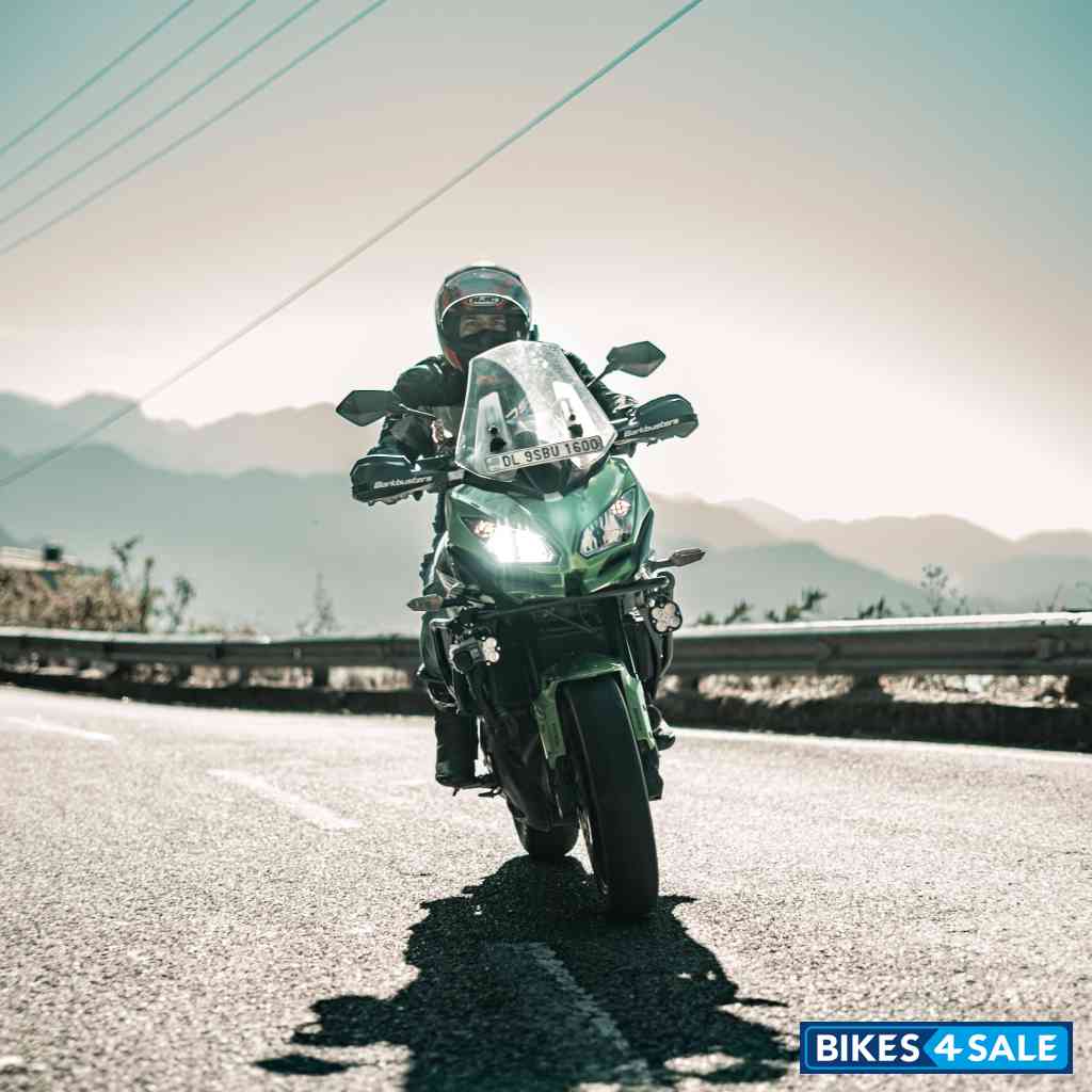 Candy Green Kawasaki Versys 650