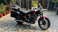 Celestial Red Royal Enfield Super Meteor 650