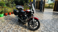 Celestial Red Royal Enfield Super Meteor 650