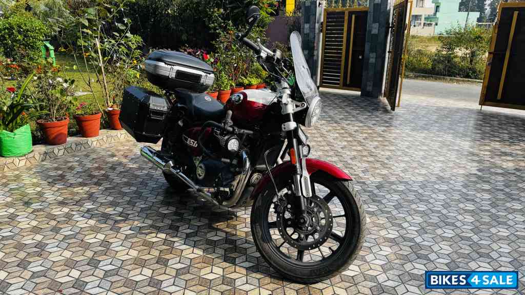 Celestial Red Royal Enfield Super Meteor 650