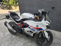 White BMW G 310 RR