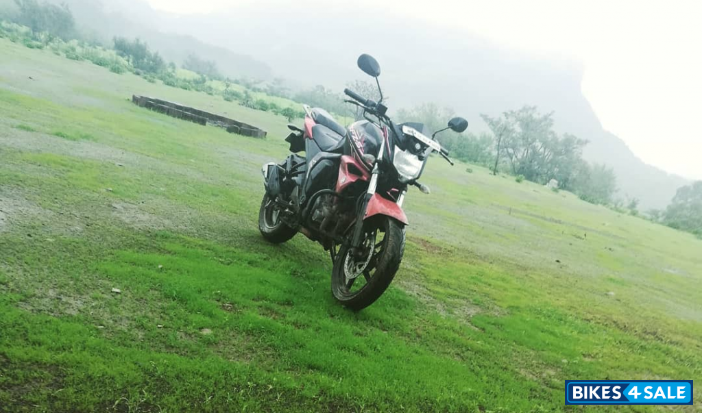 Matt Black Orange Yamaha FZ-S FI V2