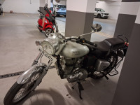 Silver Grey Royal Enfield Bullet Electra Twinspark