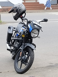 Blue Black Bajaj CT110X