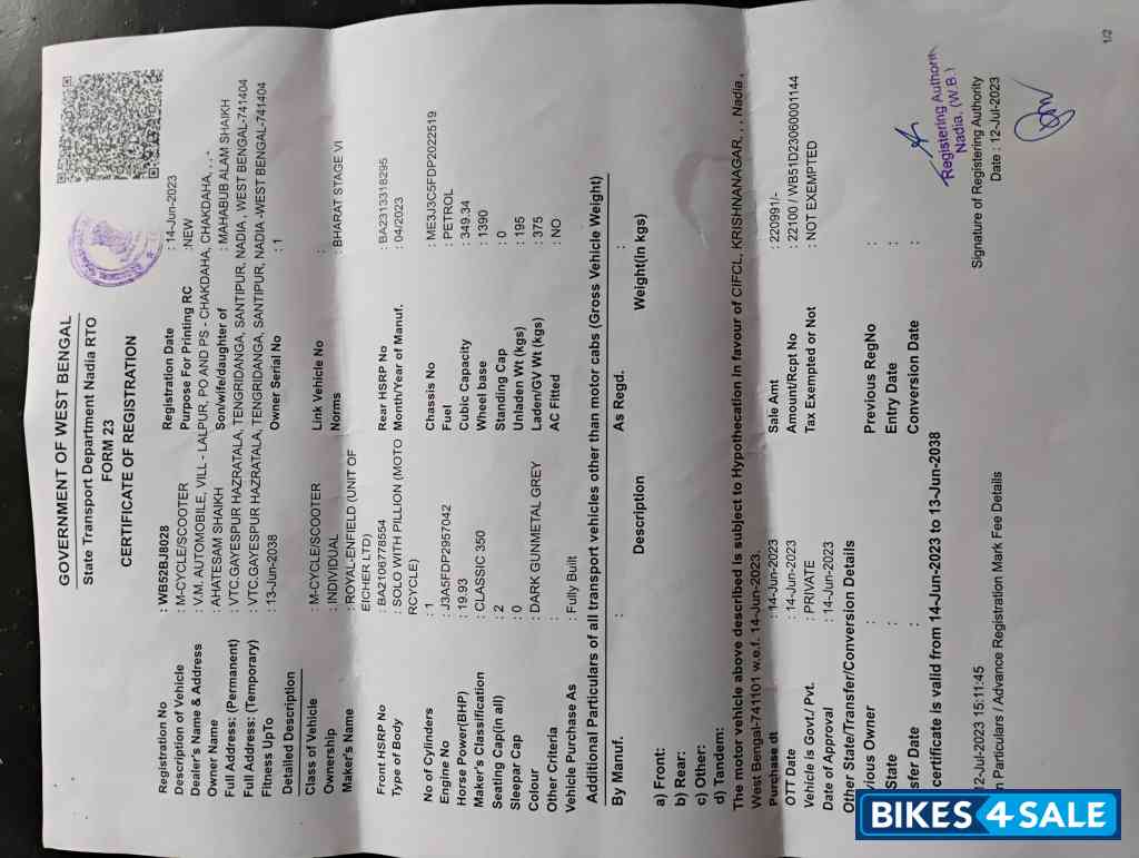 Royal Enfield Classic 350