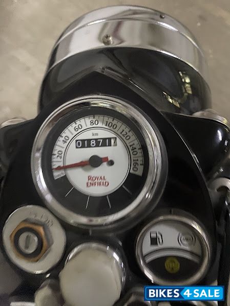 Mercury Silver Royal Enfield Classic 350