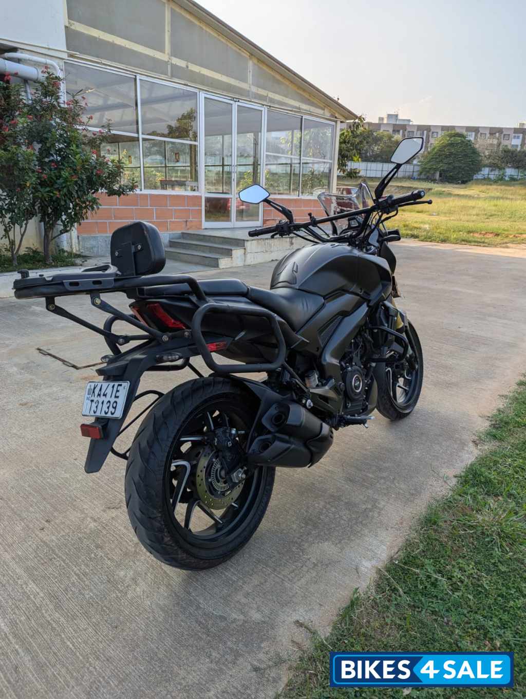 Grey Bajaj Dominar 400 ABS BS6