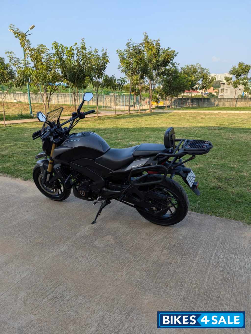 Grey Bajaj Dominar 400 ABS BS6