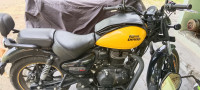 Yellow Royal Enfield Meteor 350 Fireball