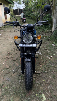 Rebel Blue Royal Enfield Hunter 350 Metro