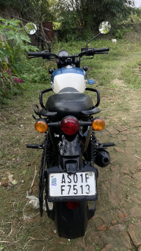 Rebel Blue Royal Enfield Hunter 350 Metro