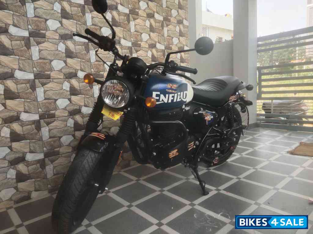 Rebal Blue Royal Enfield Hunter 350 Metro Rebal Blue Royal Enfield Hunter 350 Metro
