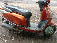 Orange Honda Aviator