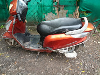 Orange Honda Aviator