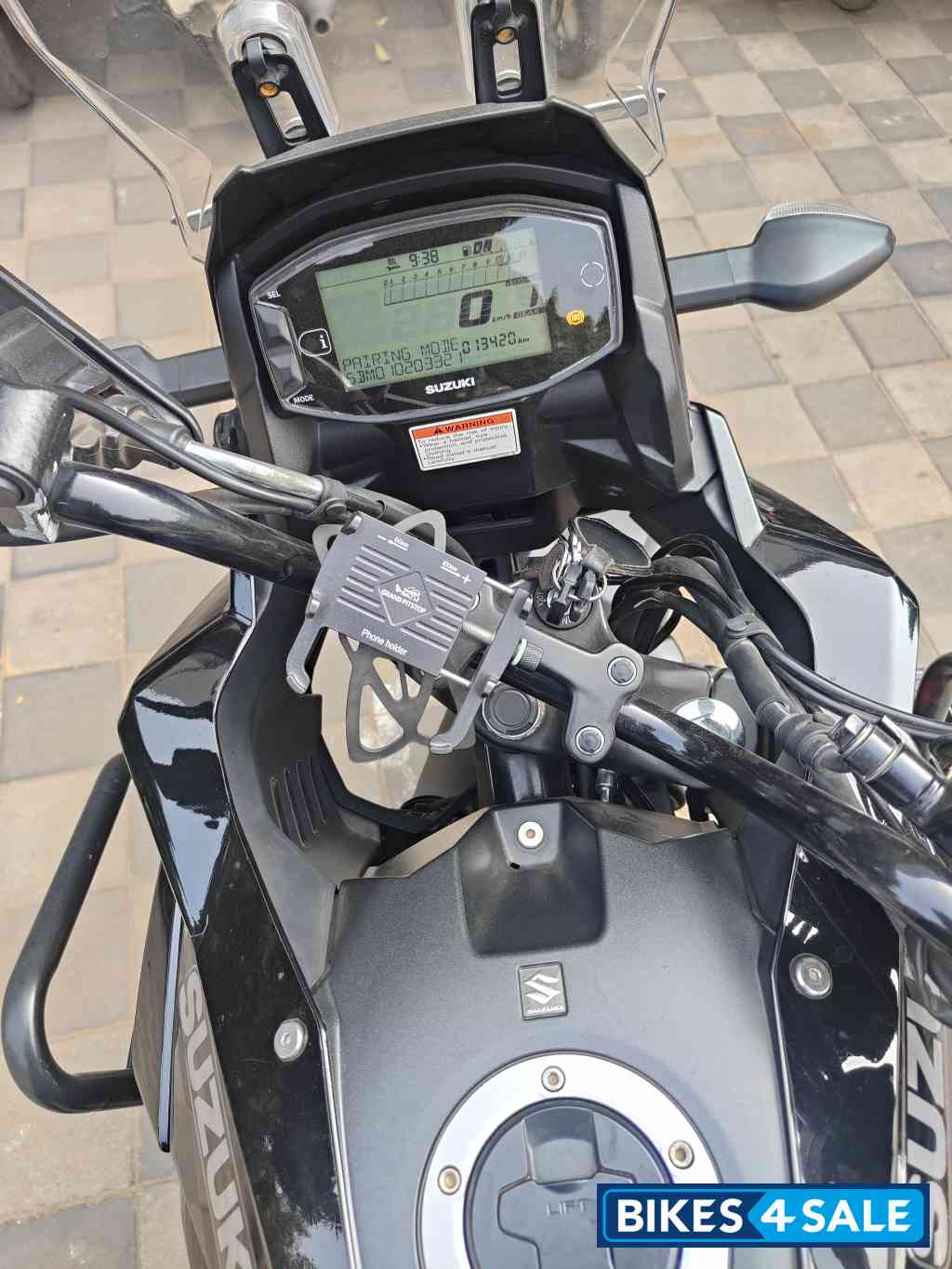 Black Suzuki V-Strom SX