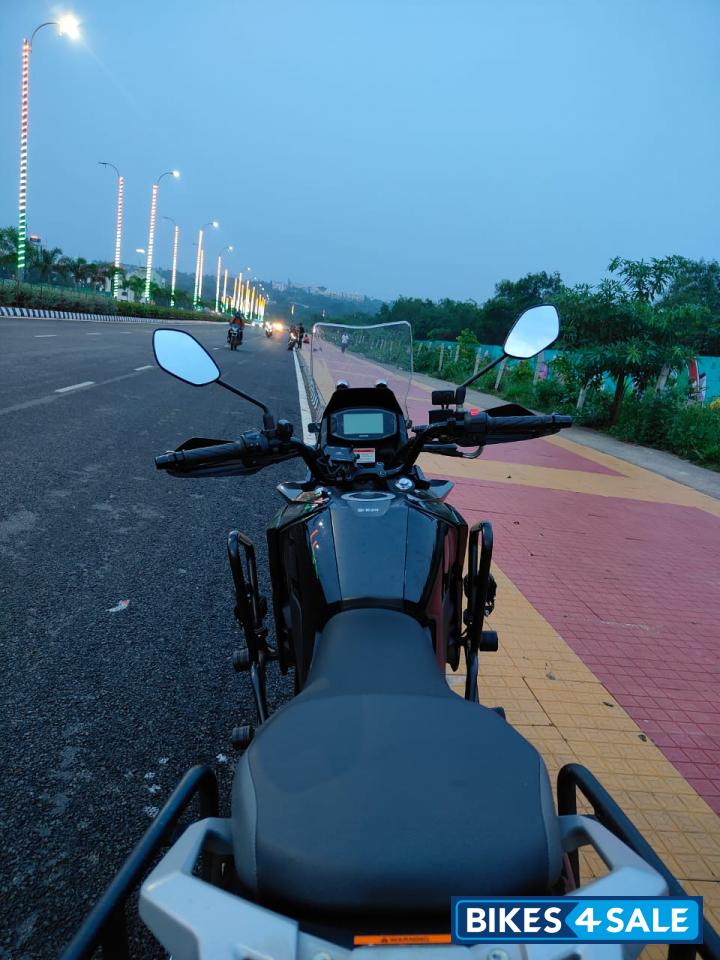 Black Suzuki V-Strom SX