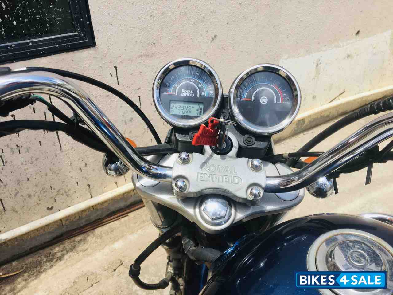 Marine Blue Royal Enfield Thunderbird 350