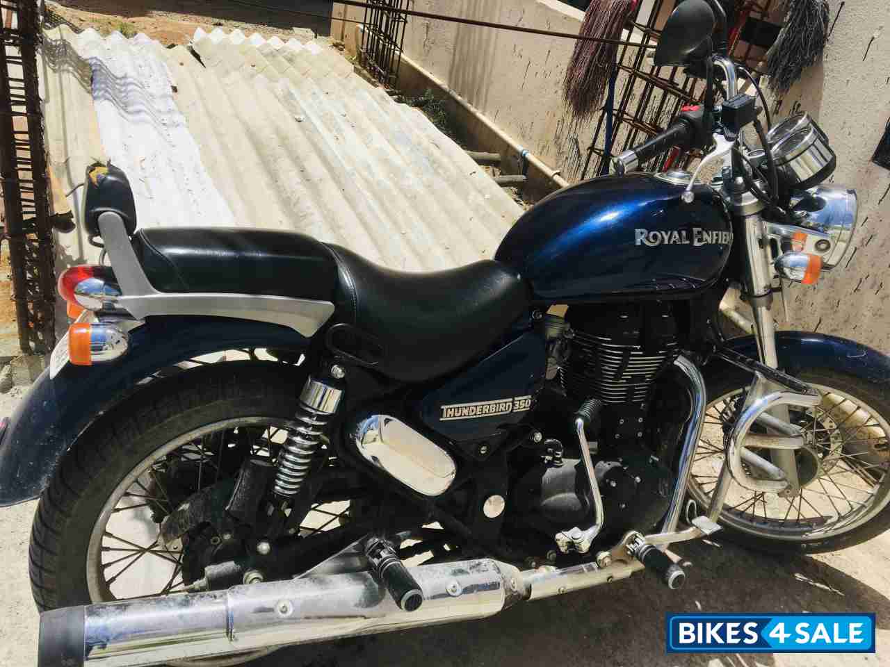 Marine Blue Royal Enfield Thunderbird 350 Marine Blue Royal Enfield Thunderbird 350