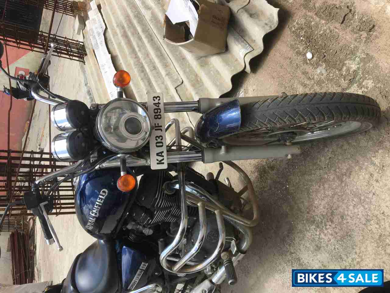 Marine Blue Royal Enfield Thunderbird 350 Marine Blue Royal Enfield Thunderbird 350