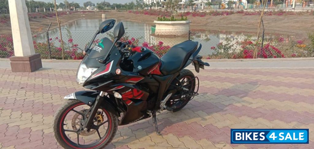 Red And Black Suzuki Gixxer SF