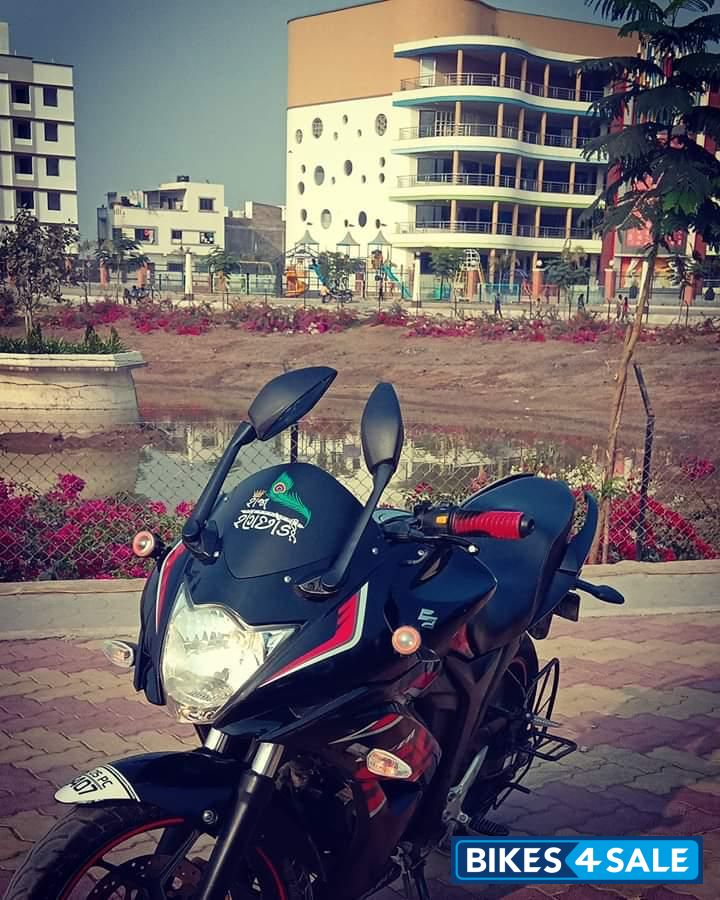Red And Black Suzuki Gixxer SF