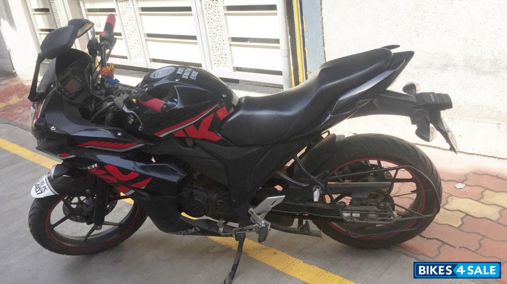 Red And Black Suzuki Gixxer SF