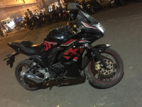 Red And Black Suzuki Gixxer SF