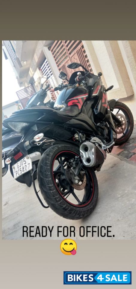 Red And Black Suzuki Gixxer SF