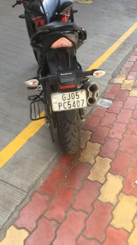Red And Black Suzuki Gixxer SF
