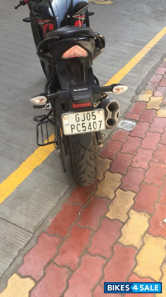 Red And Black Suzuki Gixxer SF