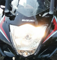 Red And Black Suzuki Gixxer SF