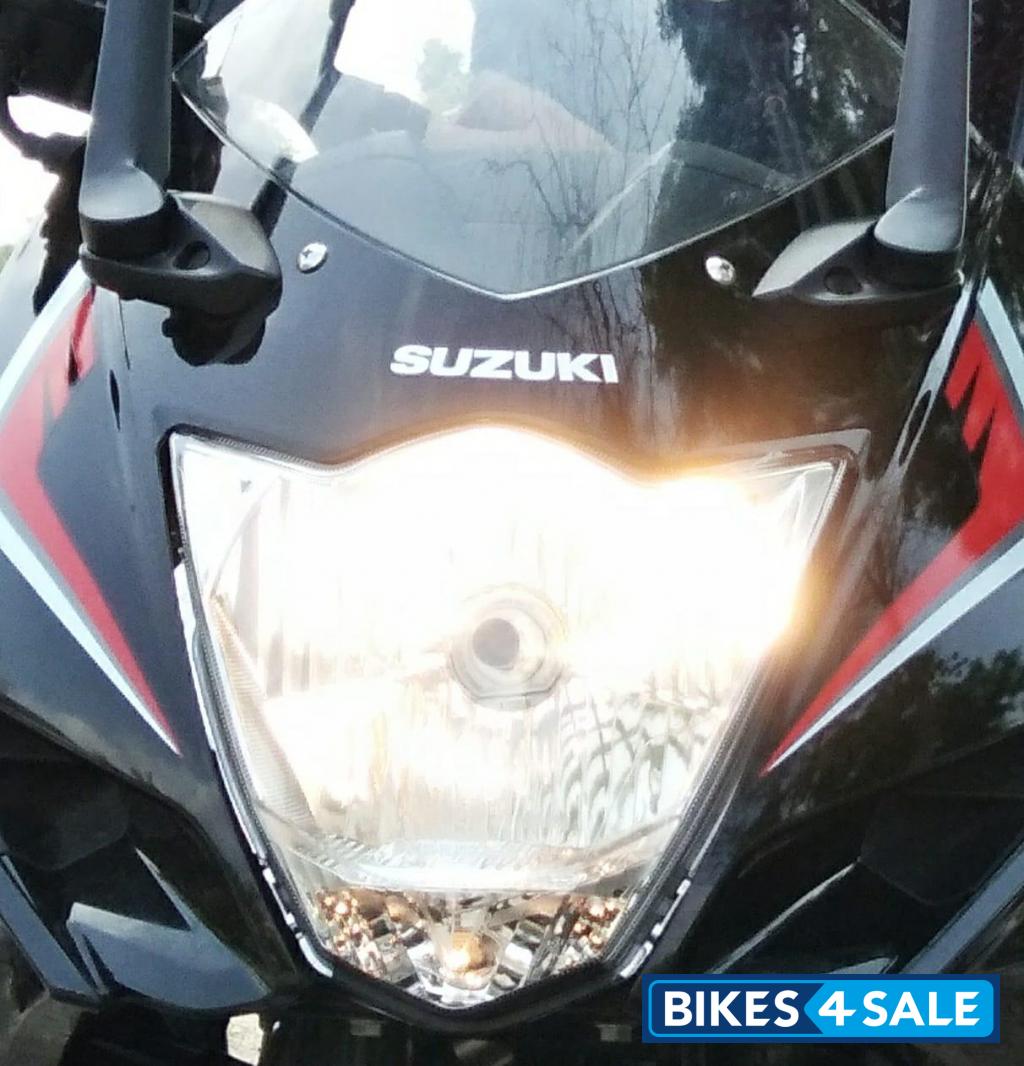 Red And Black Suzuki Gixxer SF