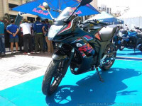 Red And Black Suzuki Gixxer SF