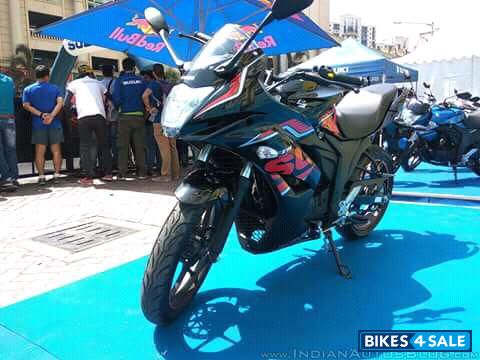 Red And Black Suzuki Gixxer SF