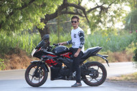 Red And Black Suzuki Gixxer SF