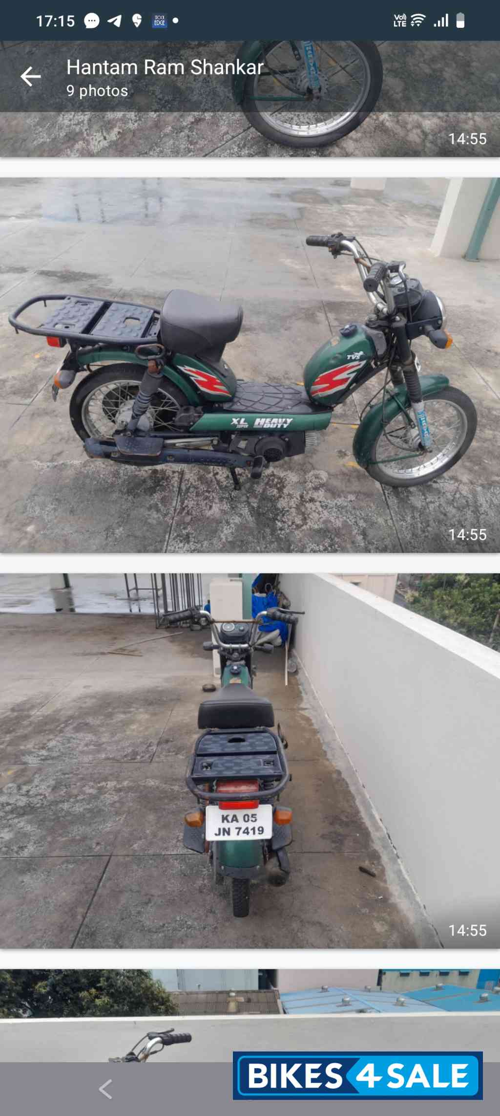 TVS XL Super Heavy Duty