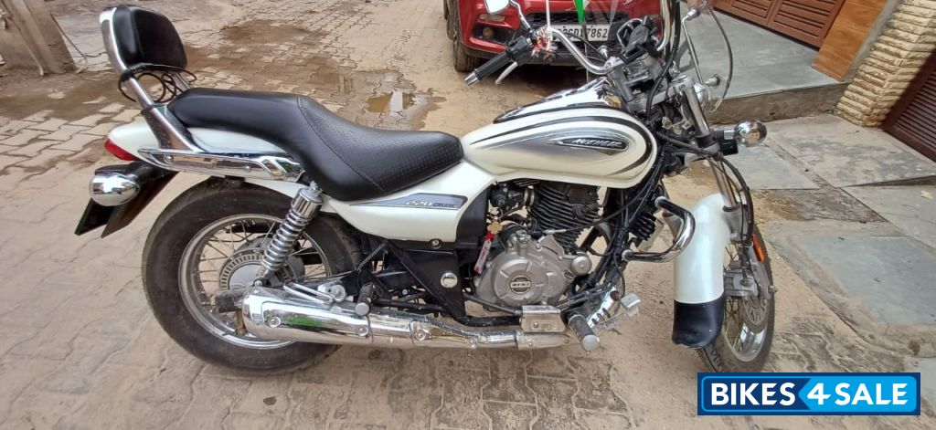 Moon White Bajaj Avenger Street 220 BS6 Moon White Bajaj Avenger Street 220 BS6