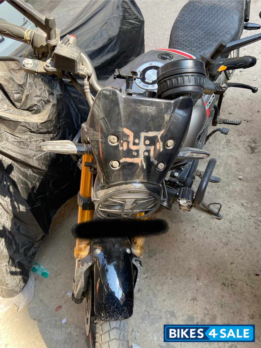 Special Edition White TVS Ronin TD Special Edition