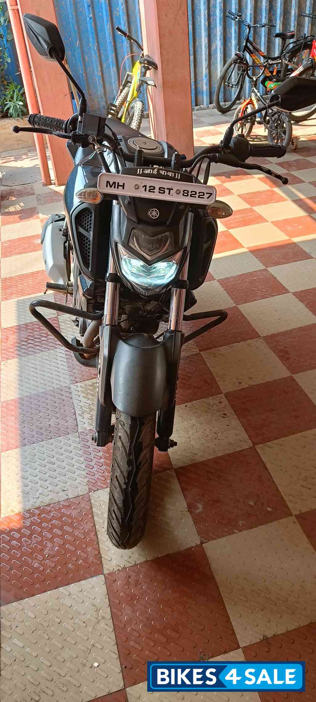 Black Metallic X Yamaha FZ-S FI V3 BS6